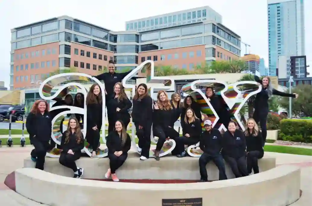 About Smiles staff group photo