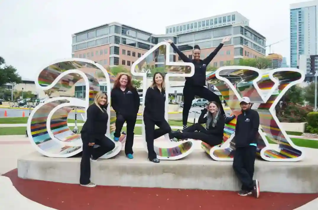 About Smiles staff group photo